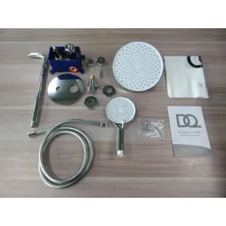 Душевая система DQ для ванны и душа Stuttgart встраиваемая хром (DA1775701)